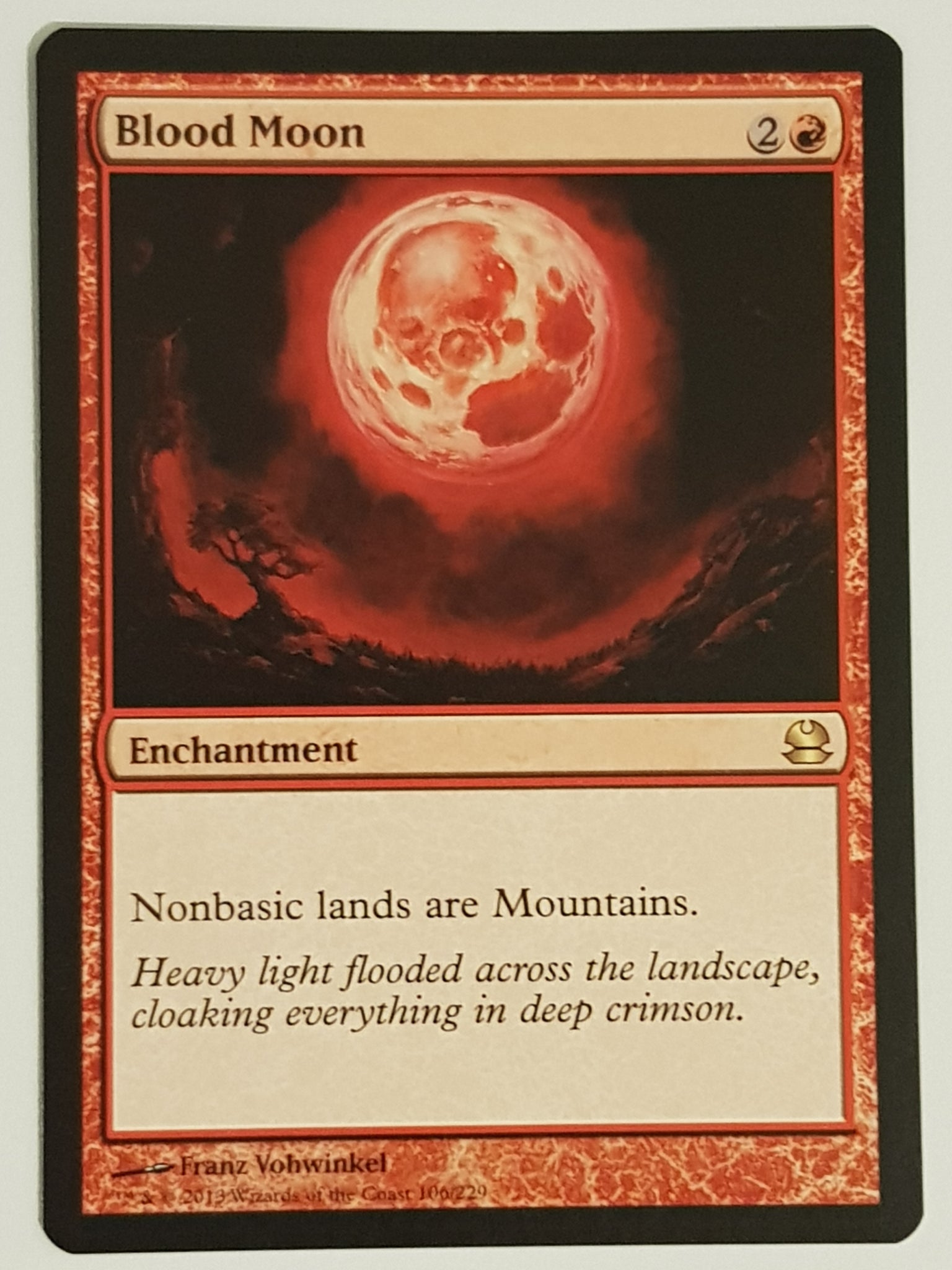 Magic the Gathering Modern Masters 2013 Blood Moon #106 Trading Card