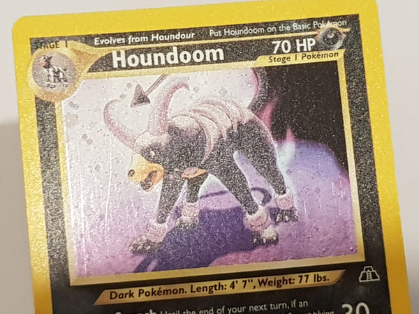 Pokemon Neo Discovery Houndoom #4/75 Holo Trading Card