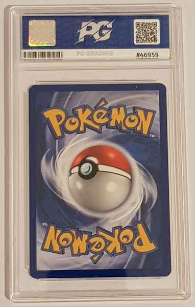 Pokemon Gym Challenge Giovanni (1st Edition) #104/132 Non-Holo PG Grading 8 Trading Card (Signed by Ted Lewis)