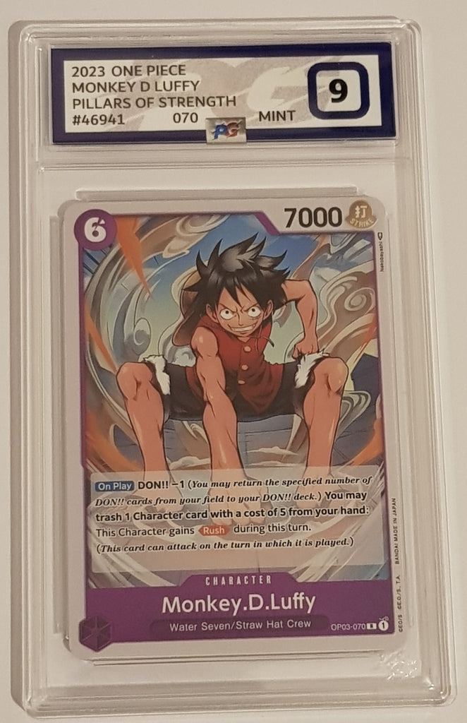 One Piece Card Game OP-03 Pillars of Strength #OP-070 Monkey D Luffy R Rotterdam Comics One Piece Card Game OP-03 Pillars of Strength #OP-070 Monkey D Luffy R Rotterdam Comics