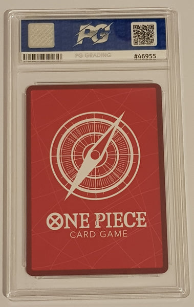 One Piece Card Game OP-04 Kingdoms of Intrigue Nefeltari Vivi #OP04-001 Leader Alt Art Foil PG Grading 10 Trading Card