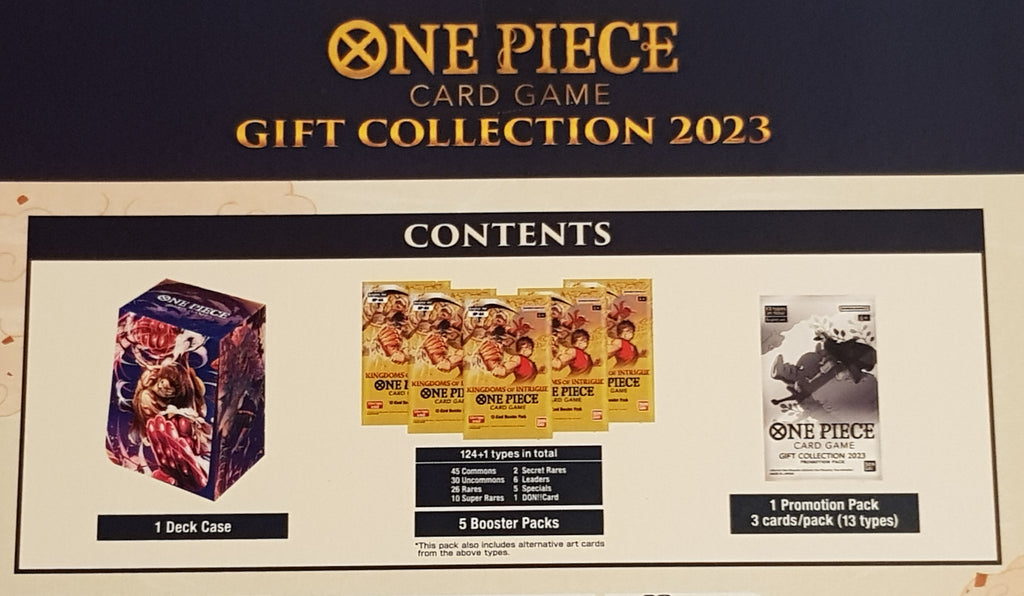 One Piece Card Game Gift Collection 2023 GC-01 Trading Card Box One Piece Card Game Gift Collection 2023 GC-01 Trading Card Box