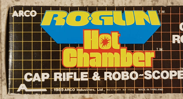 1985 GoBots RoGun Hot Chamber Cap Rifle and Robo-Scope