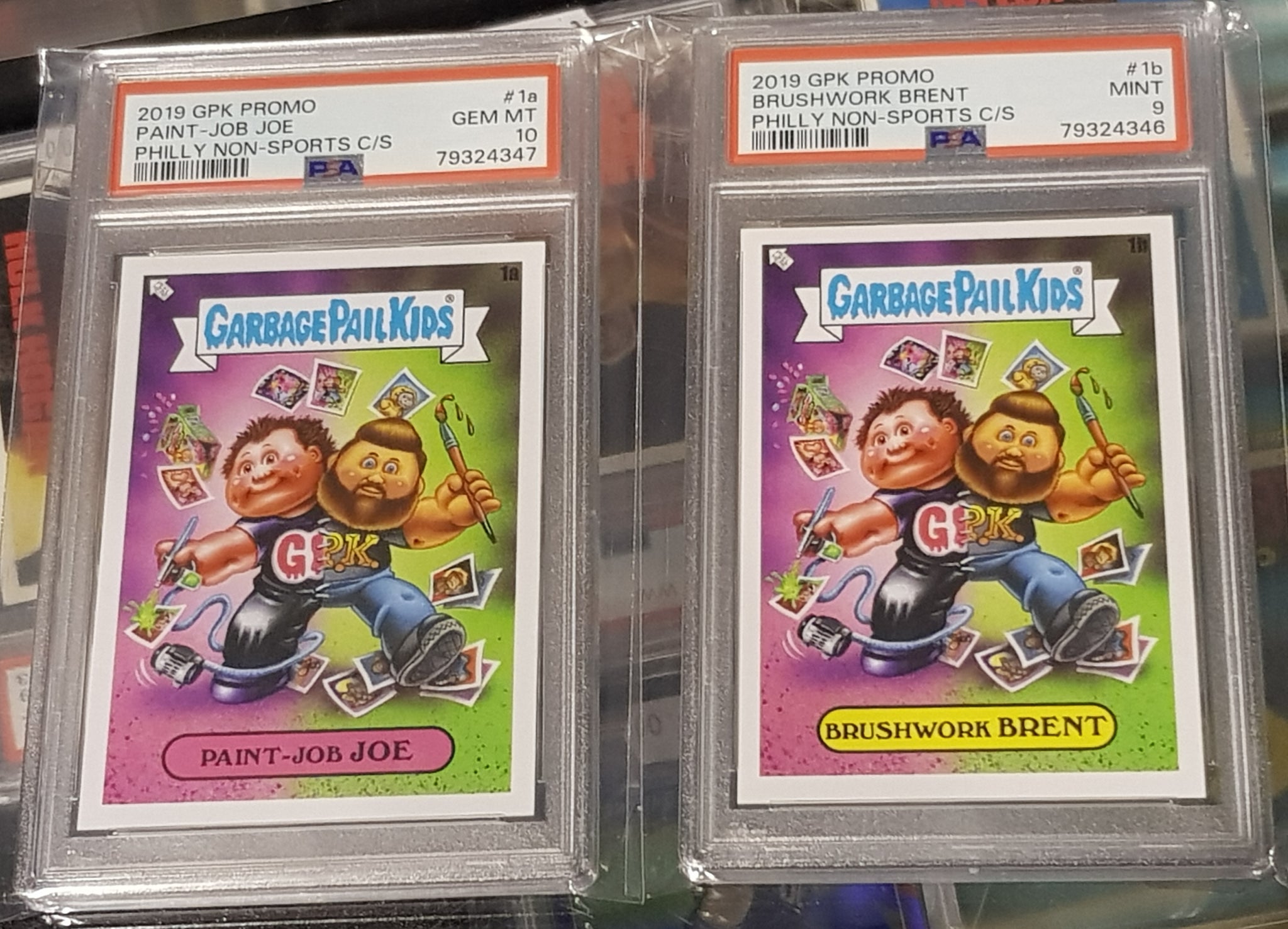 2019 Topps Garbage Pail Kids x Philly Non-Sports Card Show PSA (10) Trading Card Set