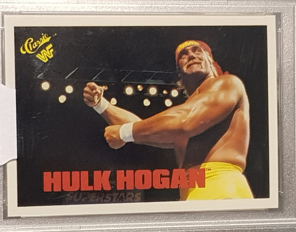 1990 Classic WWF Hulk Hogan #102 PSA 9 Trading Card