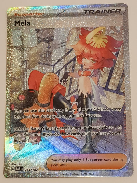 Pokemon Scarlet and Violet Paradox Rift Mela #254/182 Special Illustra Rotterdam Comics Pokemon Scarlet and Violet Paradox Rift Mela #254/182 Special Illustra Rotterdam Comics