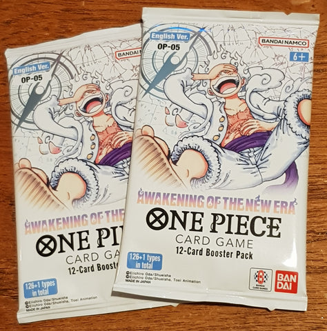 One Piece Card Game OP-05 Awakening of the New Era Sealed Booster Pack