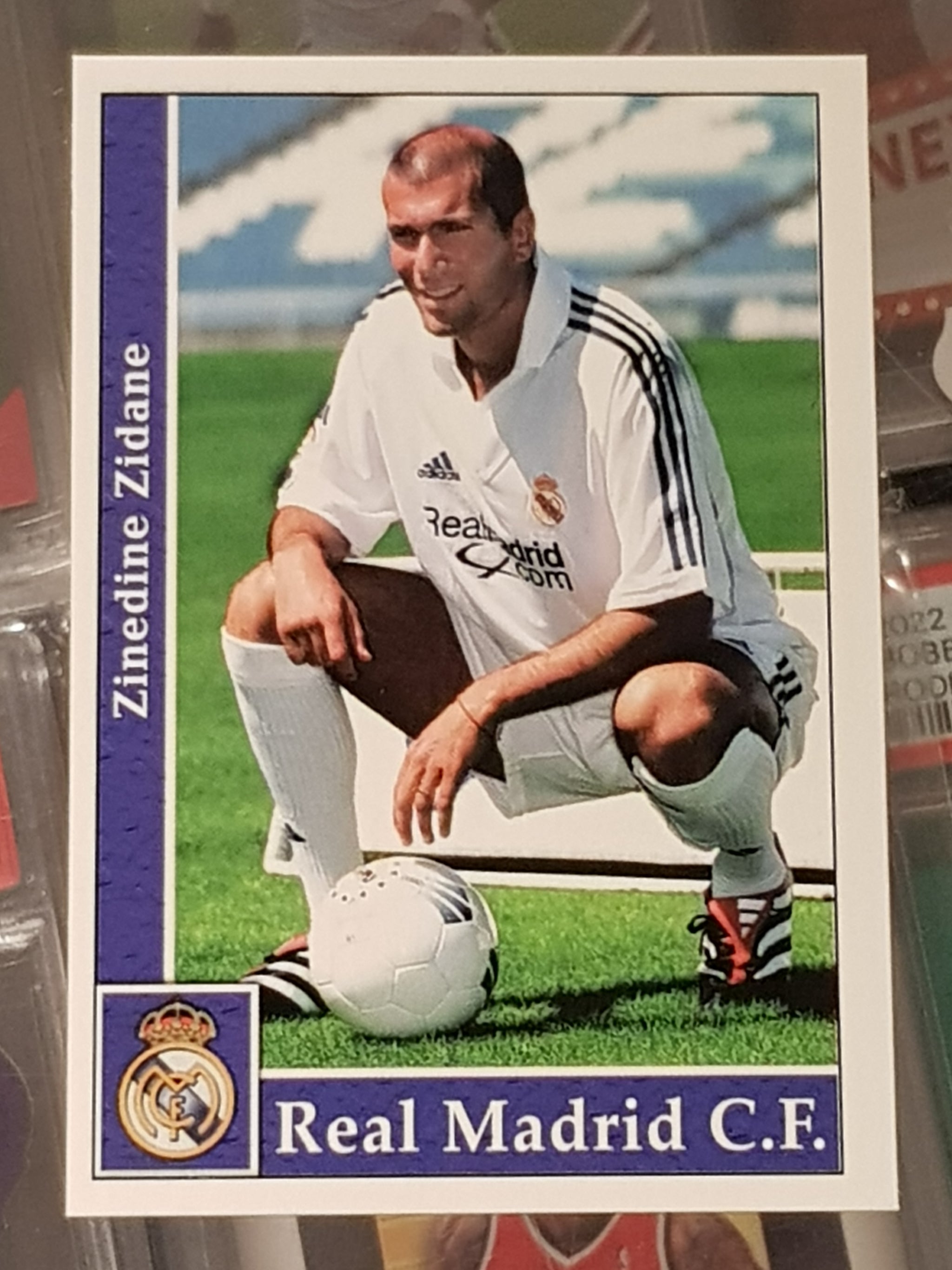 1995-96 Panini ジネディーヌ・ジダン（ボルドー） B