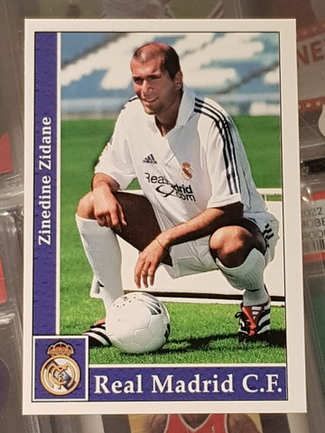 2001 Mundicromo Fichas de la Liga Zinedine Zidane #169 Trading Card