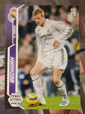 2005-06 Panini Mega Cracks La Liga David Beckham #192 Trading Card