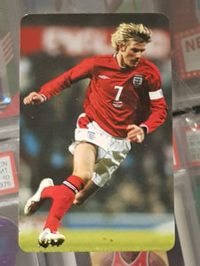 FA Goal David Beckham The FA/NSPCC Promo Card