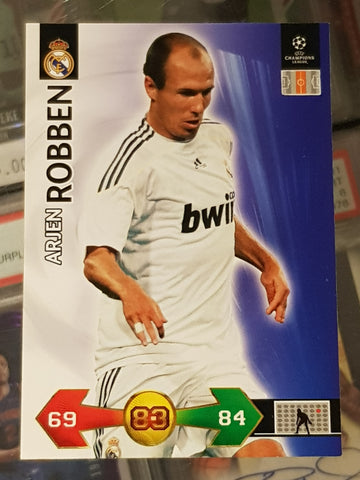 2009-10 Panini Champions League Super Strikes Arjen Robben Trading Card