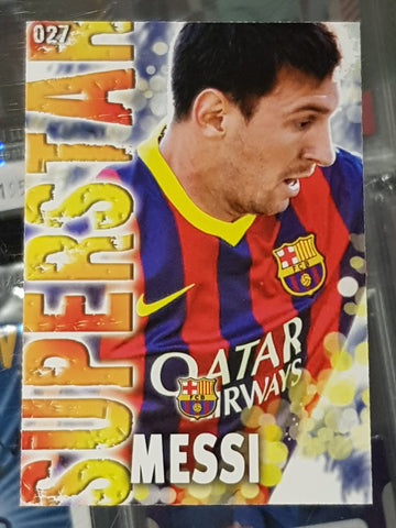 2014 Las Fichas Quiz de La Liga Mundicromo Lionel Messi #27 Trading Card