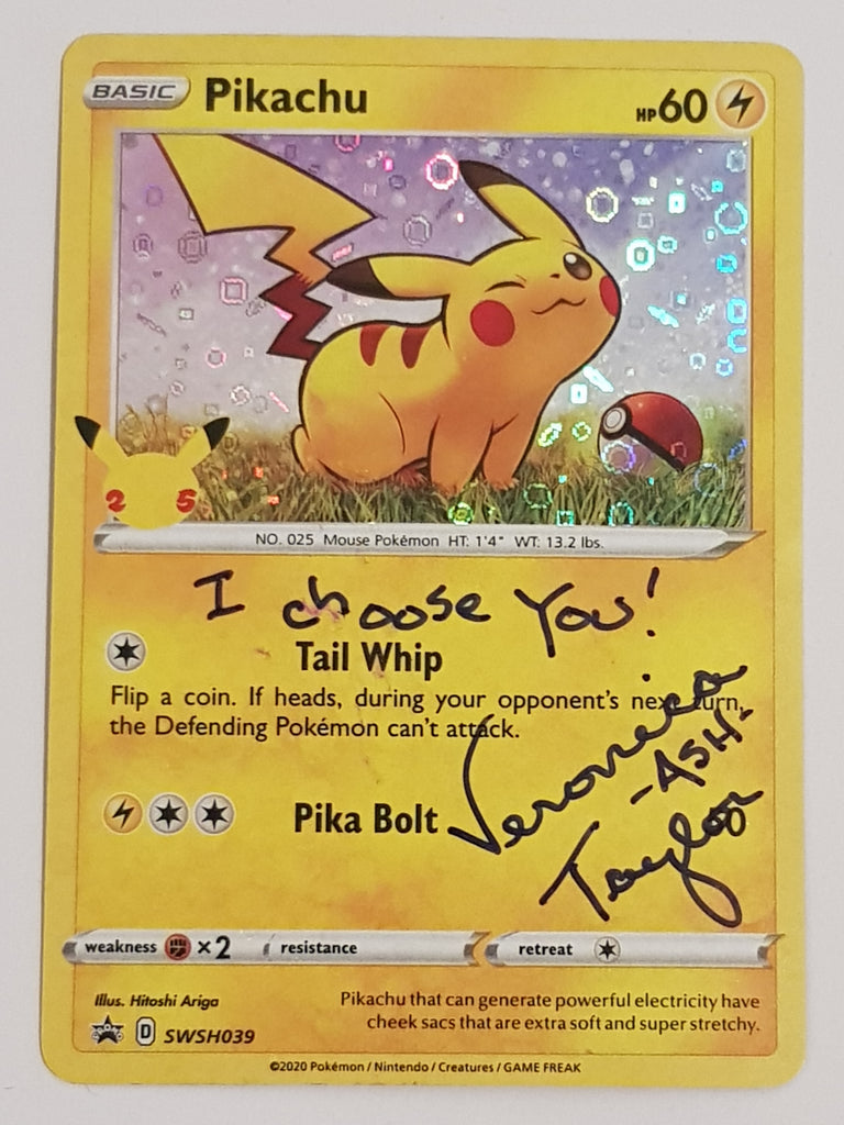 Pokemon Sword and Shield Celebrations Pikachu #SWSH039 Holo Black Star Rotterdam Comics Pokemon Sword and Shield Celebrations Pikachu #SWSH039 Holo Black Star Rotterdam Comics
