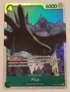 One Piece Card Game OP-05 Awakening of the New Era Pica #OP05-032 SR Foil Trading Card