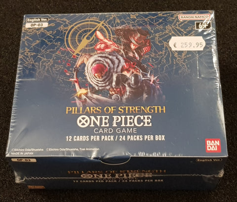 One Piece Card Game OP-03 Pillars of Strength Sealed Booster Box