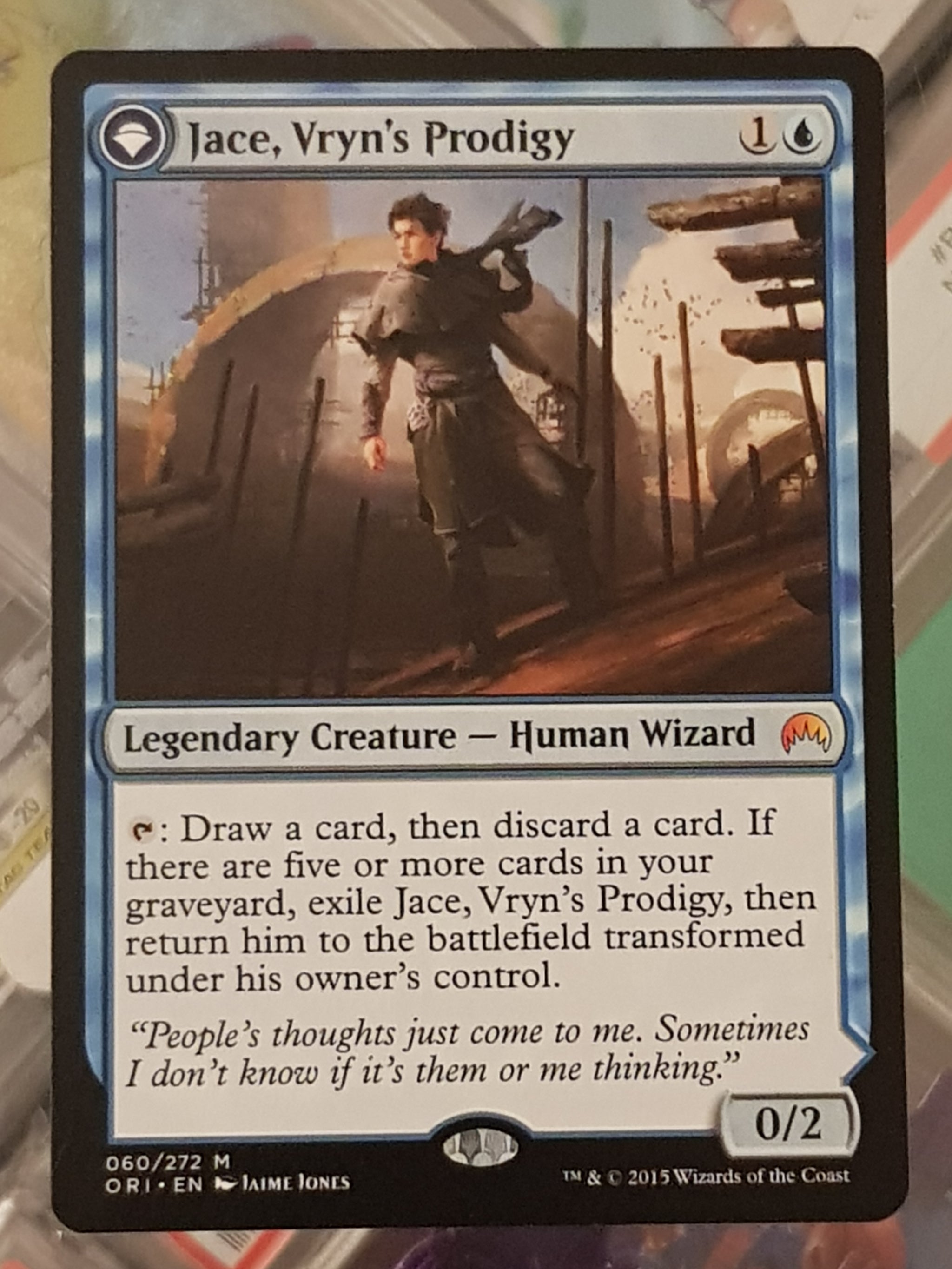 Magic the Gathering Origins Jace, Vryn's Prodigy / Jace, Telepath