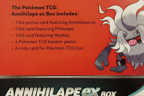 Pokemon Annihilape Ex Box