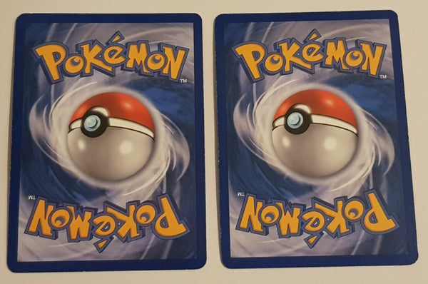 Pokemon Heart Gold & Soul Silver Triumphant Darkrai and Cresselia Legend #99+100/102 Holo Trading Card Set