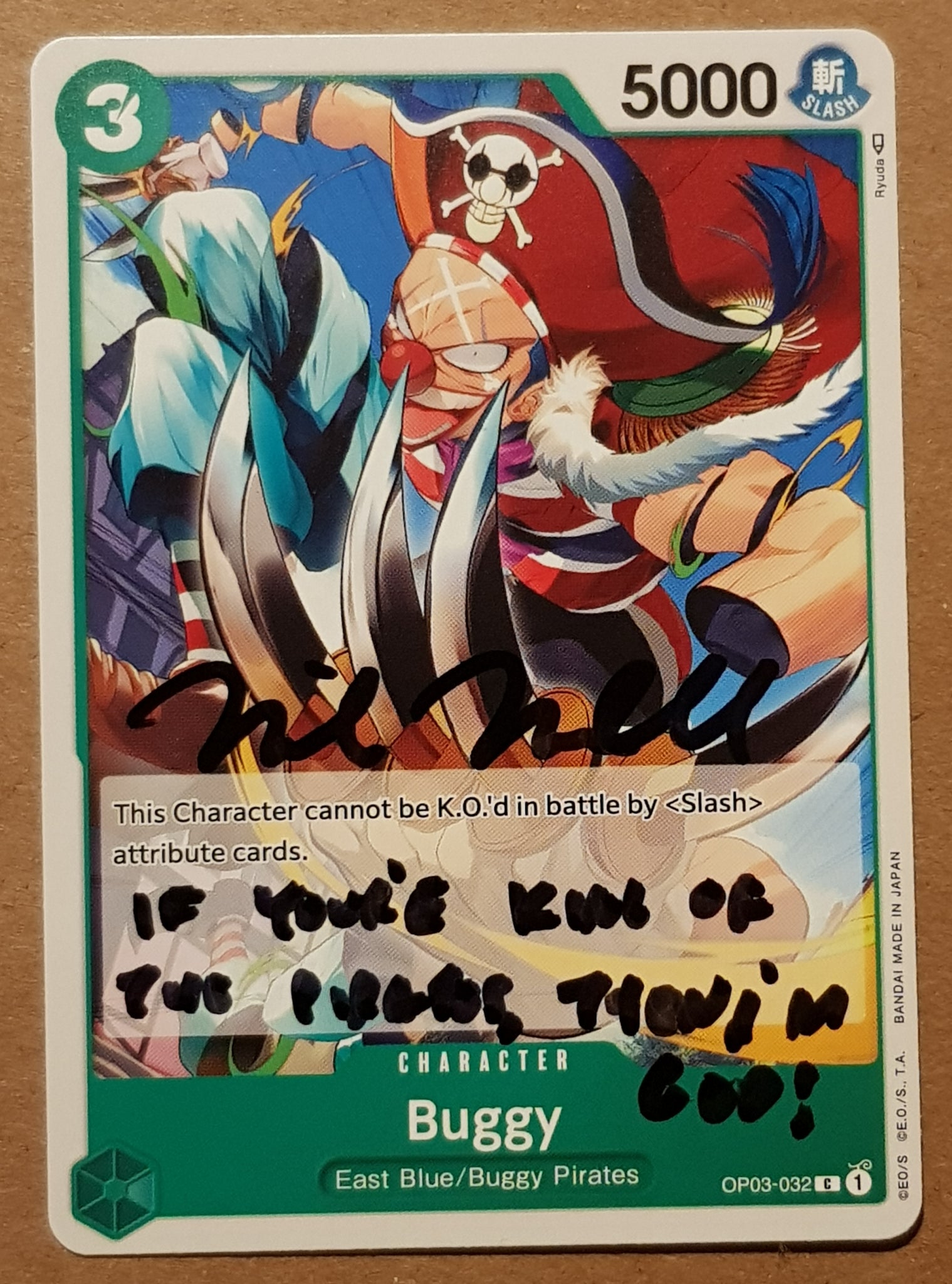 one piece card game op 3 One Piece Card Game OP-03 Pillars of Strength Buggy #OP03-032 Trading – Rotterdam Comics