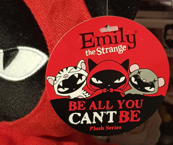 Emily the Strange - Red Riding Kitty 9" Plush Figure