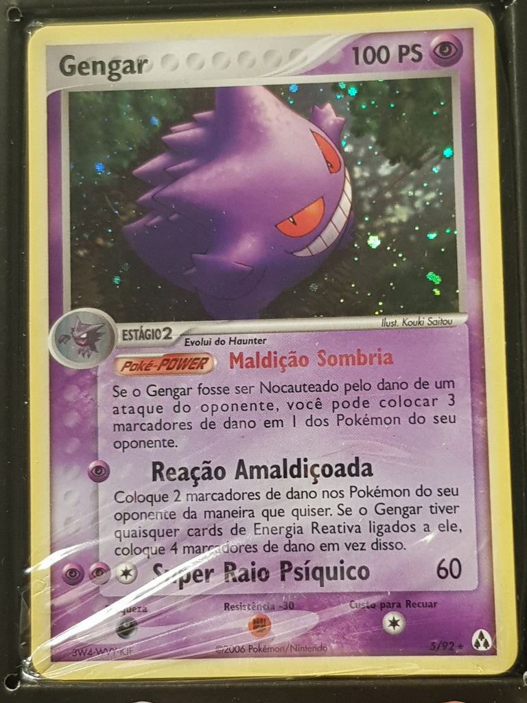 Pokemon Ex Legend Maker / Ex Origem das Lendas (Portuguese) GENGAR Sea – Rotterdam Comics