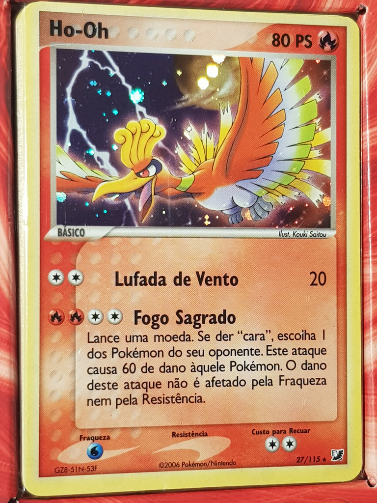 portuguese pokemon cards Pokemon Ex Unseen Forces / Ex Forcas Ocultas (Portuguese) Ho-Oh Sealed – Rotterdam Comics