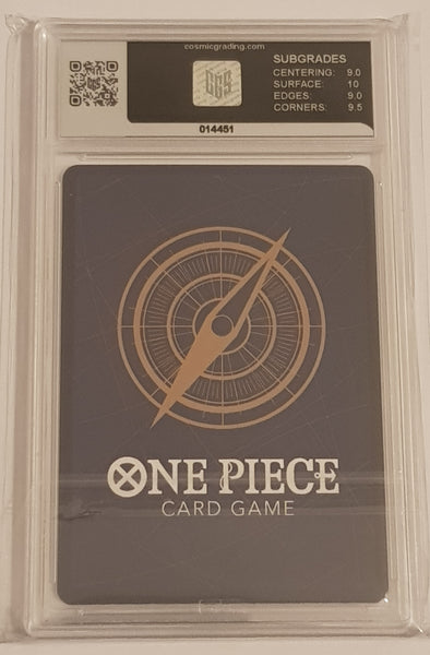 One Piece Card Game OP-05 Awakening of the New Era Koala #OP05-006 SR Alt Art Foil CGS 9.5 Trading Card