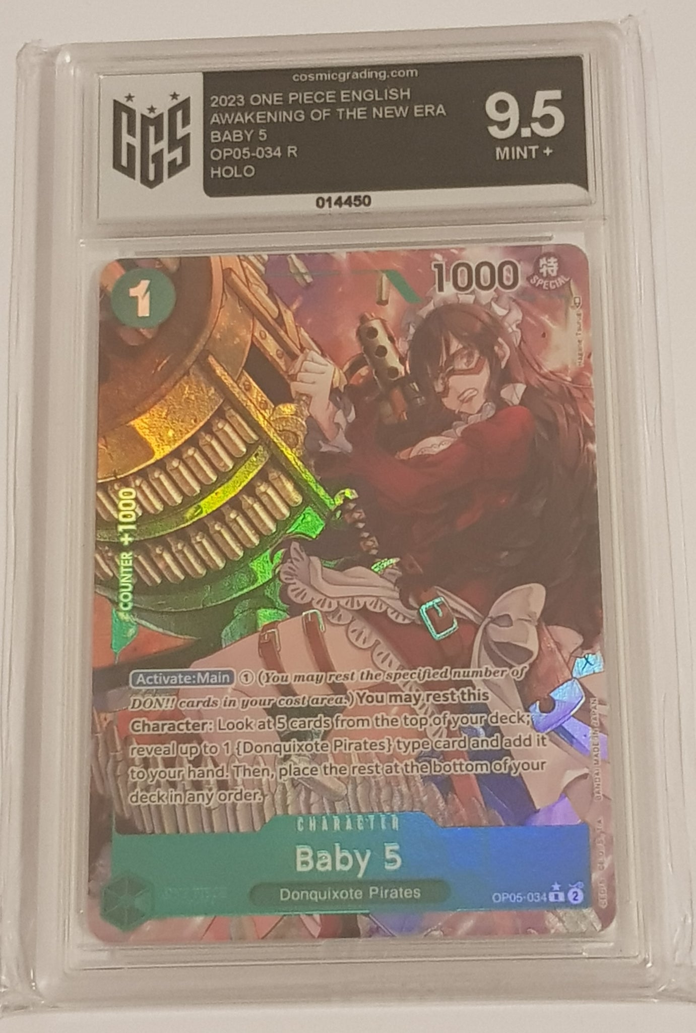 One Piece Card Game OP-05 Awakening of the New Era Baby 5 #OP05-034 Ra Rotterdam Comics One Piece Card Game OP-05 Awakening of the New Era Baby 5 #OP05-034 Ra Rotterdam Comics