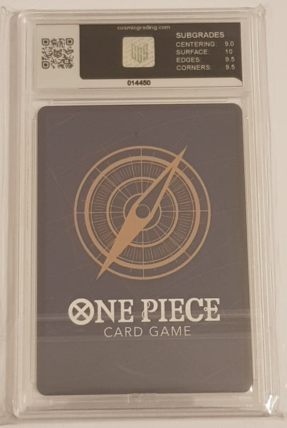 One Piece Card Game OP-05 Awakening of the New Era Baby 5 #OP05-034 Rare Alt Art Foil CGS 9.5 Trading Card