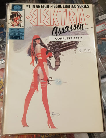 Elektra Assassin #1-8 VF/NM-NM- Complete Set