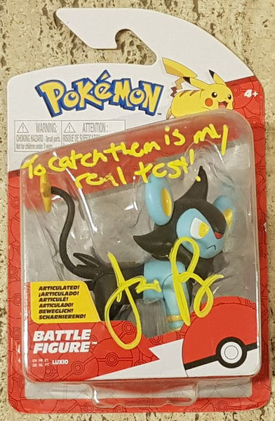 (6) Pokemon Battle Figure Set (Signed by Jason Paige)
