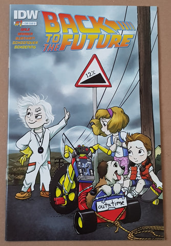 Back to the Future #1 VF+ Subscription (Cvr B) Variant