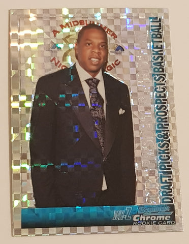 2005-06 Bowman Draft Picks and Prospects Basketball Jay-Z #151 XFractor /150 Rookie Card