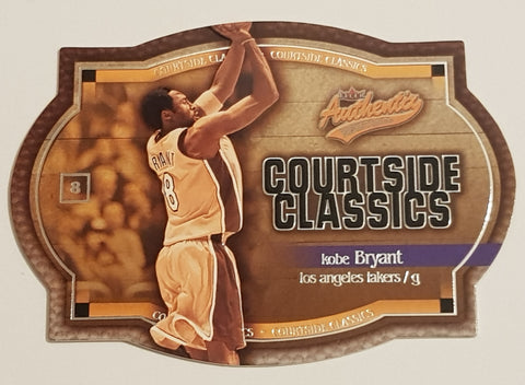 2002-03 Fleer Authentix Kobe Bryant Courtside Classics #cc8 Silver /750 Trading Card