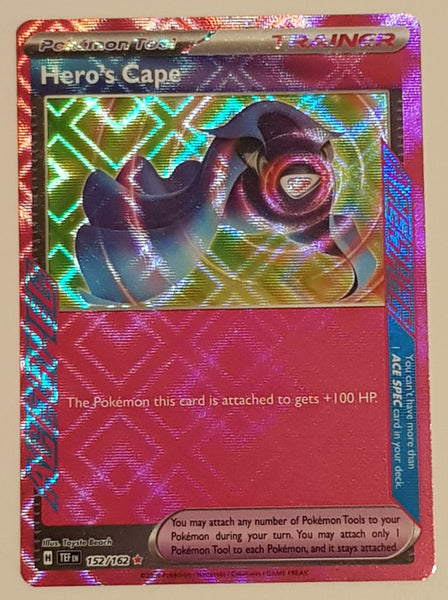 Pokemon Scarlet and Violet Temporal Forces Hero's Cape #152/162 Ace Sp – Rotterdam Comics