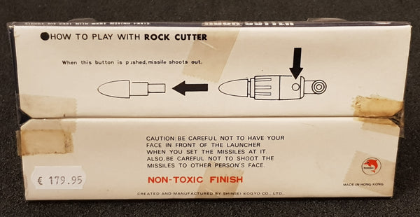 1976 UFO Commander 7 - Rock Cutter #4177 Mini Power Die-Cast Construction Robot