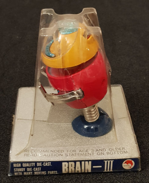 1976 UFO Commander 7 - Brain-III #4173 Mini Power Die-Cast Construction Robot