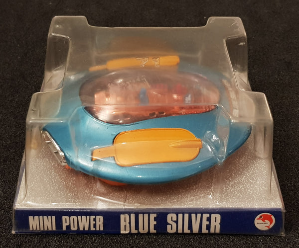1976 UFO Commander 7 - Blue Silver #4171 Mini Power Die-Cast Construction Robot
