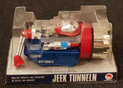 1976 UFO Commander 7 - Jeek Tunneln #4174 Mini Power Die-Cast Construction Robot