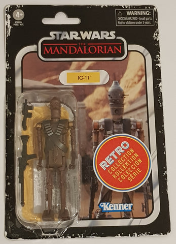 Star Wars The Mandalorian IG-11 Retro Collection Action Figure