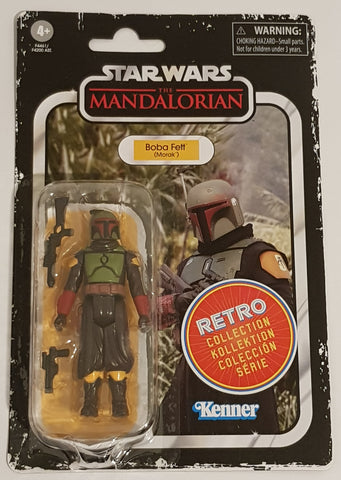 Star Wars the Mandalorian Boba Fett (Morak) Retro Collection Figure