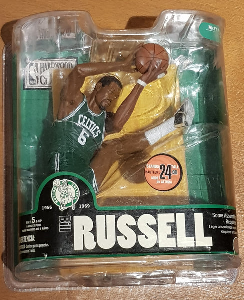 McFarlane's Sports Picks NBA Legends Series 3 Hardwood Classics Bill Russell Action Figure