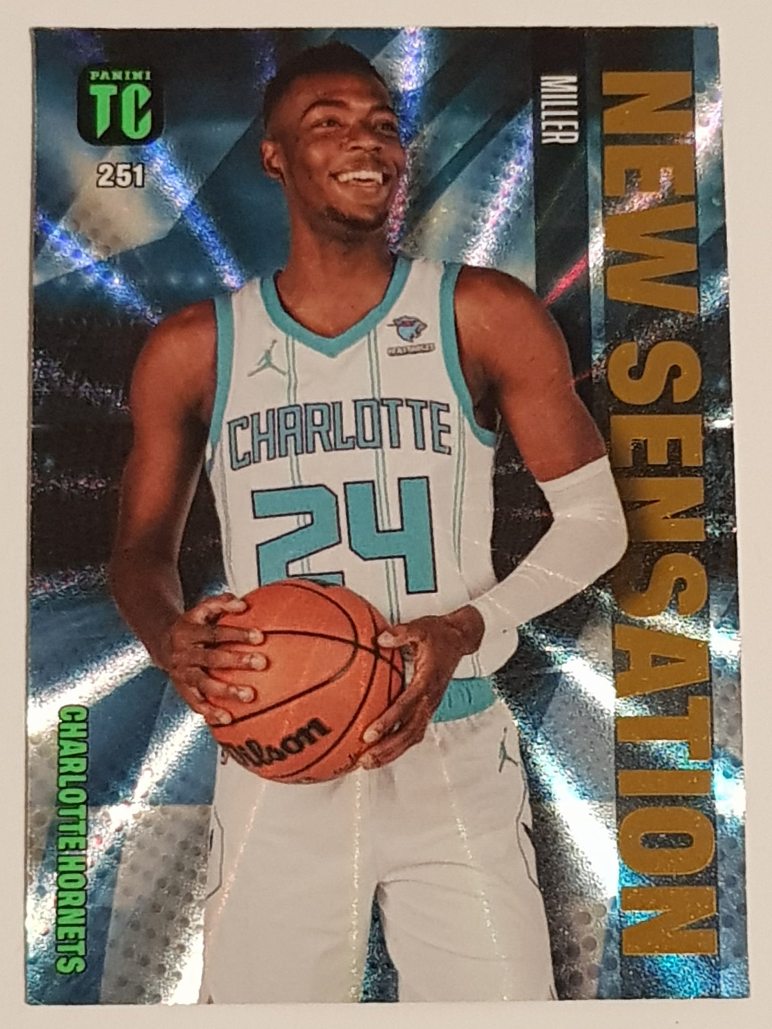 2023-24 Panini NBA Top Class Autographs Brandon Miller New Sensation #251 Rookie Card