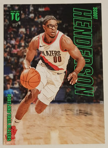 2023-24 Panini NBA Top Class Autographs Scoot Henderson #117 Rookie Card