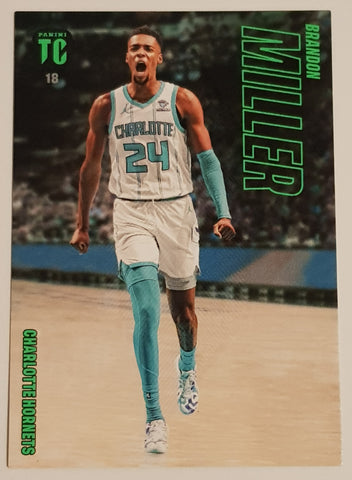 2023-24 Panini NBA Top Class Autographs Brandon Miller #18 Rookie Card