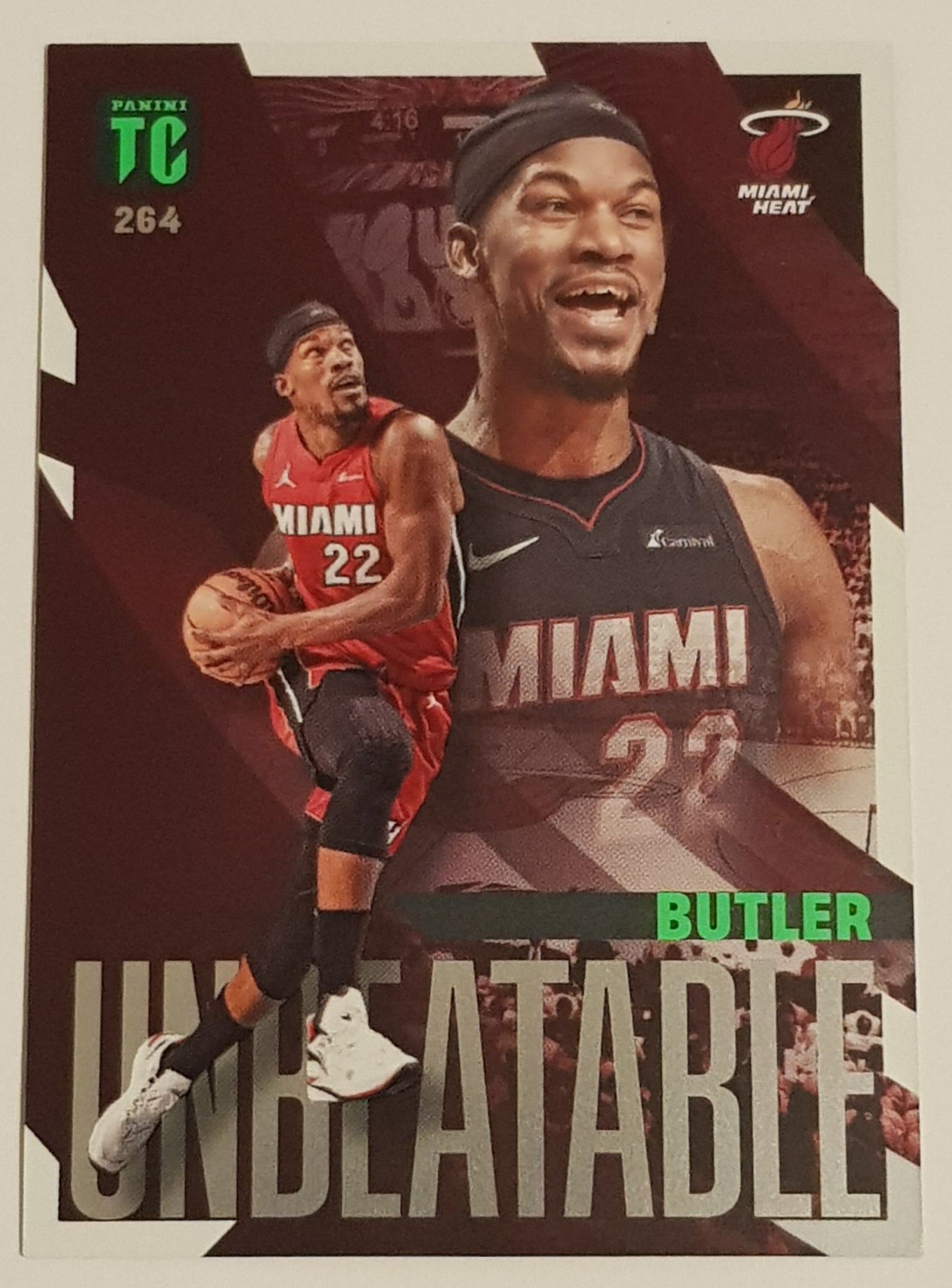 2023-24 Panini NBA Top Class Autographs Jimmy Butler Unbeatable #264 Trading Card