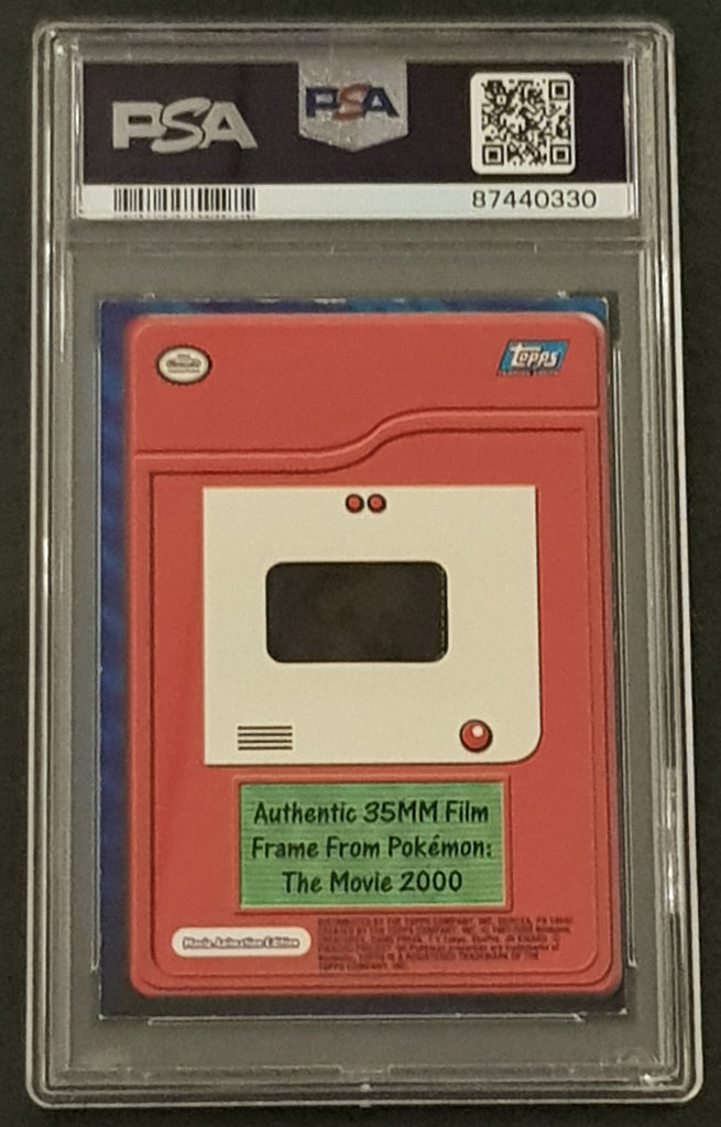 pokemon authentic film frame card Topps Pokemon the Movie 2000 Authentic 35mm 'Meowth' Film Frame Card P – Rotterdam Comics
