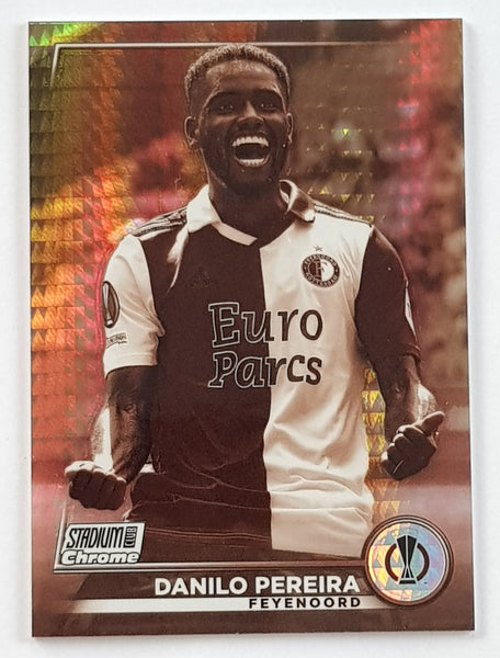 2022-23 Topps Stadium Club Chrome UEFA Danilo Pereira #57 Sepia Refractor Parallel /75 Trading Card