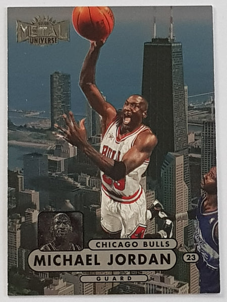 1997-98 Fleer Metal Universe Championship Michael Jordan #23 Trading Card